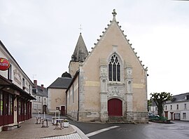 The church of Sainte-Eulalie, in Genillé