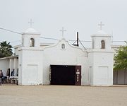 Santa Lucia Pascua Yaqui Temple built was built in 1914 and is located at 5445 Calle San Angelo.