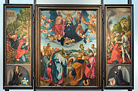 Albrecht Dürer, Retable Heller (1508). Provient du monastère dominicain de Francfort[4].