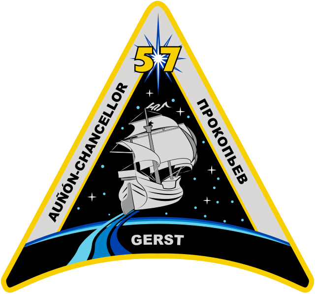 Description de l'image ISS Expedition 57 Patch.svg.