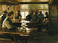 In Merchant Winthers Tavern in Skagen (1886), Peder Severin Krøyer.