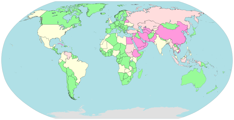 Интернет-цензура и наблюдение World Map.svg