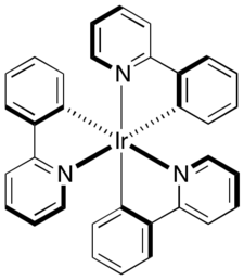 Image illustrative de l’article Tris(2-phénylpyridine)iridium