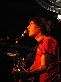 Jeffrey Lewis performing at The Luminaire, London, England, 2006.