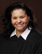 Ada E. Brown, a citizen of the Choctaw Nation with mixed-African American heritage, nominated by President Donald Trump in 2019 to be a federal judge in Texas Judge Ada Brown.png