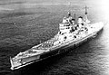 Az V. György tiszteletére elnevezett, 1939-ben szolgálatba állított 42 200 tonnás, második HMS King George V nevű csatahajó 1945-ben
