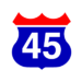 Korean highway line 45