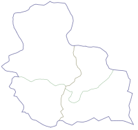کلاته تیمور بر کوهسرخ واقع شده‌است