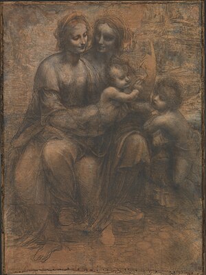Leonardo da Vinci - Virgin and Child with Ss Anne and John the Baptist.jpg