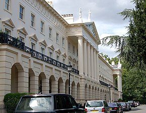 Hanover Terrace (1822) di John Nash