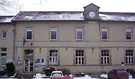 The town hall of Sousceyrac