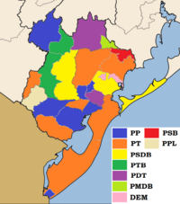 Eleições municipais na Mesorregião do Sudeste Rio-Grandense em 2012