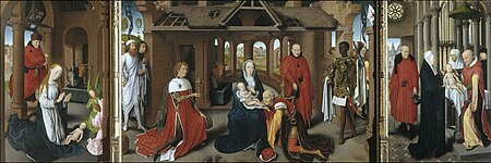 Hans Memling, De aanbidding door de wijzen, ca. 1470, Prado, Madrid