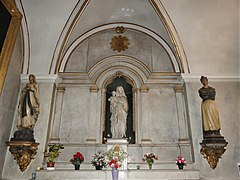 La chapelle de la Vierge.