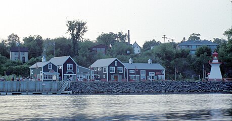 Waterfront view of Miramichi