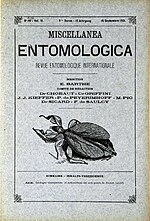 Vignette pour Miscellanea Entomologica