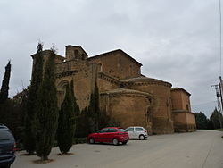 Skyline of Villanueva de Sigena