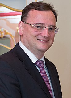 Předseda vlády Petr Nečas (2013)