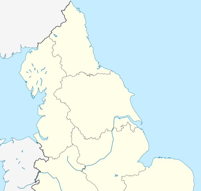 2015–16 Northern Premier League is located in Northern England