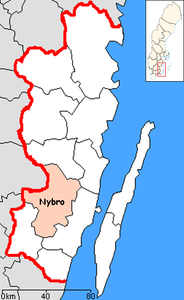 Nybro – Localizzazione