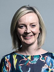 Official portrait, 2017 Official portrait of Elizabeth Truss crop 2.jpg