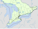 The current 400-series highway network in Southern Ontario