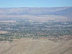 Skyline of Palm Desert