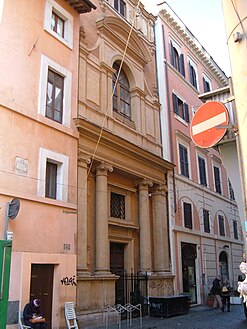 Oratorio del Santissimo Sagrament i delle Cinque Piaghe ("oratorio del Santíssim Sagrament i de les Cinc Nafres"), a Roma.