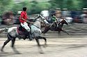 Pakistanische Polospieler