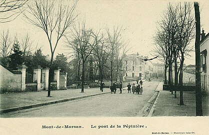 Pont de la Pépinière.