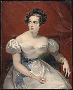 Portrait d'Harriet Smithson (1830), Dijon, musée Magnin.