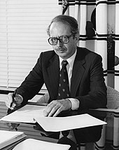 Lord Dahrendorf presided over much of the college's expansion in the 1990s. Professor R. G Dahrendorf, 1980.jpg