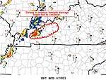 SPC Mesoscale Discussion #2003: Western Kentucky EF4 tornado