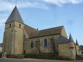 The church of Saint-Georges-du-Rosay