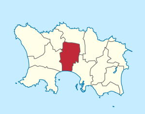 Сент-Лоренс на карте