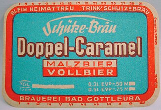 Doppel-Caramel. Städtische Brauerei Carl Lucius