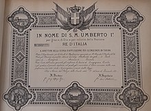 Diploma Scribanti