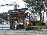 市役所駅時代の7番出入口（2016年2月）