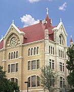 Southeast view of the main building