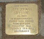 Stolperstein für Rudi Johann Steffens, Michaelstr. 5, 48599 Gronau/Westf.