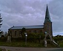  Kirche (Bauwerk). (Baudenkmalgruppe: Ev. Pfarrkirche Küsterweg)