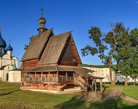 253. Никольская церковь из села Глотово, Суздаль. Автор — Ludvig14