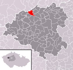 Localização de Svojetín
