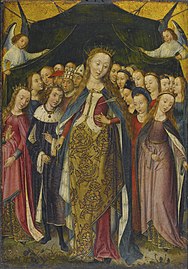 Saint Ursula Protecting the Eleven Thousand Virgins With Her Cloak