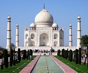 The original Taj Mahal at Agra, India