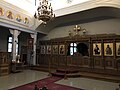 Interior view showing the iconostasis