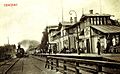 Vuonna 1870 valmistunut Terijoen ensimmäinen rautatieasema.