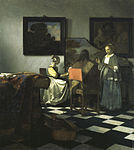 Johannes Vermeer: Konserten, omkring 1658-60