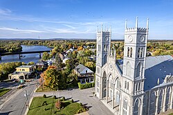 Ste-Anne River, Ste-Anne St, Ste-Anne Catholic Church