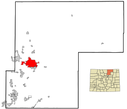 Greeley – Mappa